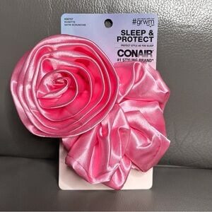 Conair Pink Satin Scrunchie